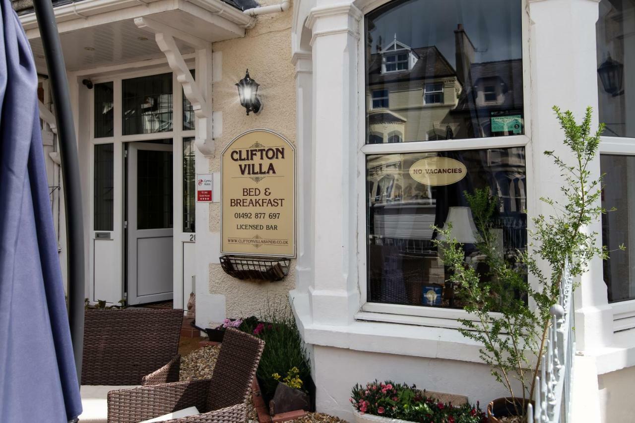 Clifton Villa Guest House Llandudno Exterior foto